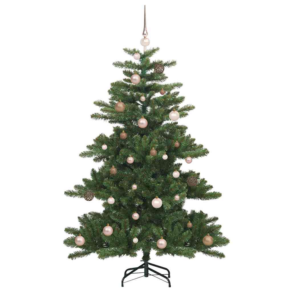 Kunstig Sammensatt Juletre Med 150 Led Med Stativ 150 Cm Pvc