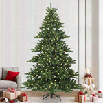 Kunstig Sammensatt Juletre Med 300 Led Med Stativ 240 Cm Pvc
