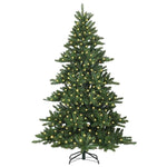 Kunstig Sammensatt Juletre Med 300 Led Med Stativ 240 Cm Pvc