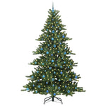 Kunstig Sammensatt Juletre Med 300 Led Med Stativ 240 Cm Pvc