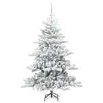 Kunstig Sammensatt Juletre Med 150 Led Med Stativ 150 Cm Pvc