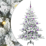 Kunstig Sammensatt Juletre Med 150 Led Med Stativ 150 Cm Pvc