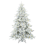 Kunstig Sammensatt Juletre Med 300 Led Med Stativ 210 Cm Pvc