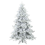 Kunstig Sammensatt Juletre Med 300 Led Med Stativ 210 Cm Pvc