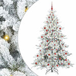 Kunstig Sammensatt Juletre Med 300 Led Med Stativ 210 Cm Pvc