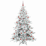 Kunstig Sammensatt Juletre Med 300 Led Med Stativ 210 Cm Pvc