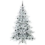Kunstig Sammensatt Juletre Med 300 Led Med Stativ 210 Cm Pvc