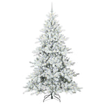 Kunstig Sammensatt Juletre Med 300 Led Med Stativ 210 Cm Pvc