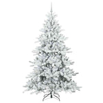 Kunstig Sammensatt Juletre Med 300 Led Med Stativ 210 Cm Pvc