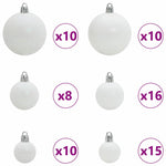 Kunstig Sammensatt Juletre Med 300 Led Med Stativ 210 Cm Pvc