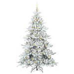 Kunstig Sammensatt Juletre Med 300 Led Med Stativ 210 Cm Pvc