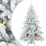 Kunstig Sammensatt Juletre Med 300 Led Med Stativ 210 Cm Pvc