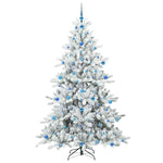 Kunstig Sammensatt Juletre Med 300 Led Med Stativ 210 Cm Pvc