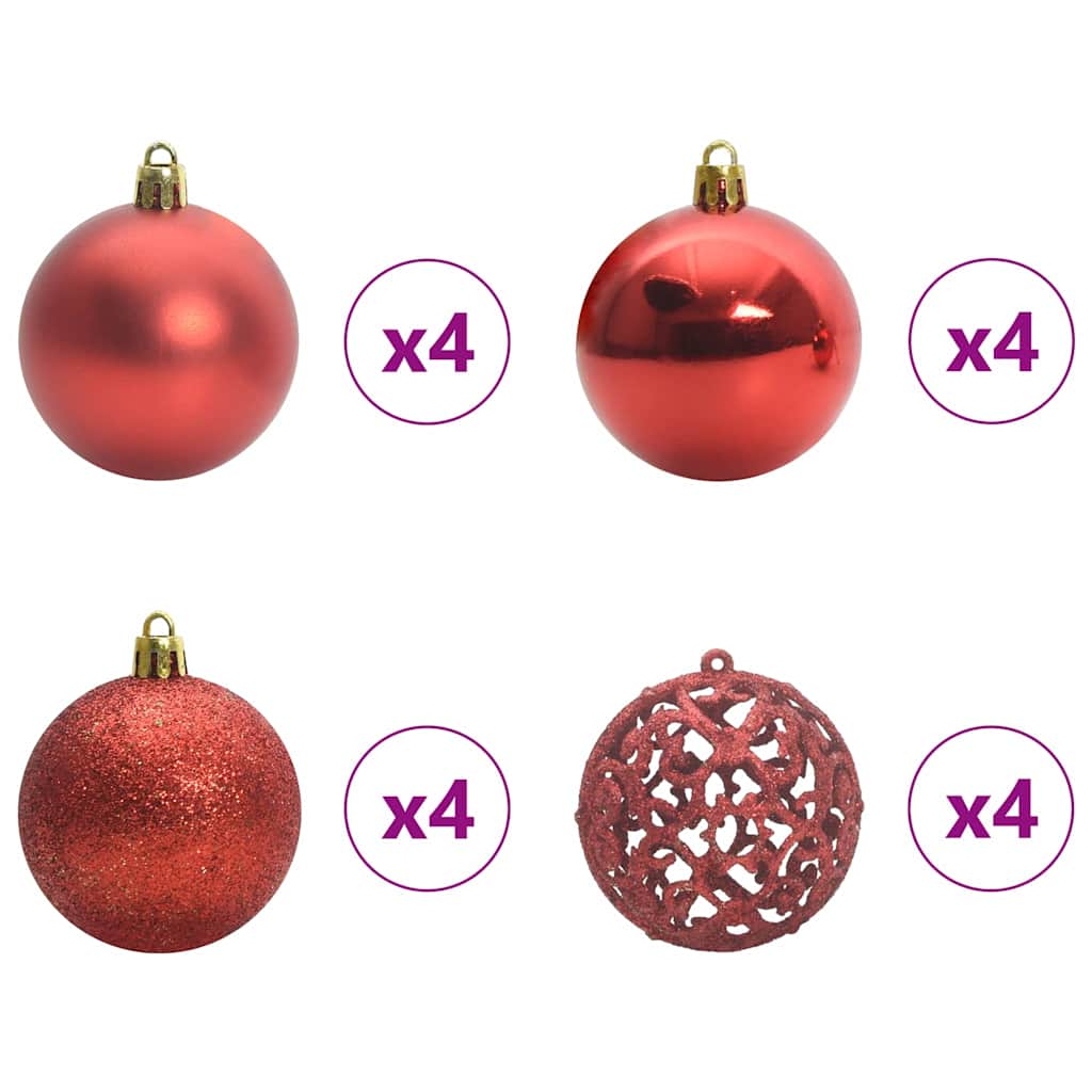 Kunstig Sammensatt Juletre Med 300 Led Med Stativ 210 Cm Pvc