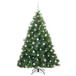 Kunstig Juletre Med 300 Led Med Stativ Grønn 180 Cm Pe Og Pvc