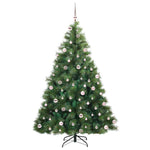 Kunstig Juletre Med 300 Led Med Stativ Grønn 240 Cm Pe Og Pvc