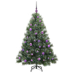 Kunstig Juletre Med 150 Led Med Stativ Grønn 150 Cm Pe Og Pvc