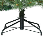 Kunstig Juletre Med 300 Led Med Stativ Grønn 180 Cm Pe Og Pvc