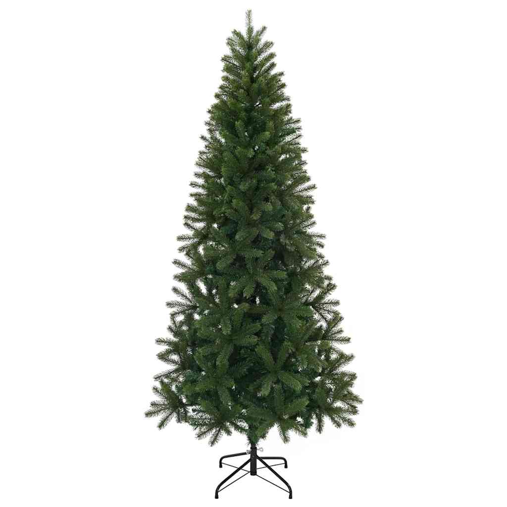 Kunstig Juletre Med Stativ Grønn 210 Cm Pvc, Pe Og Stål
