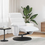 Reclinerstol Hvit 71 X 98 X 106 Cm Kunstlær