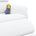 Massasjestol Hvit 71 X 98 X 106 Cm Kunstlær