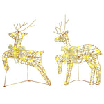 Led Reinsdyr Med 80 Led 4 Pcs Gull Pet