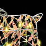 Led Reinsdyr Med 80 Led 4 Pcs Flerfarget Pet