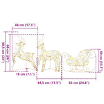 Led Reinsdyr Med 40 Led 5 Pcs Gull Pet