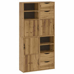 Sideskap 4 Stk Odda 40X24X79 Cm Heltre Furu