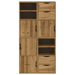 Sideskap 4 Stk Odda 40X24X79 Cm Heltre Furu