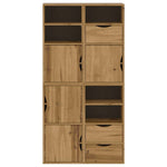 Sideskap 4 Stk Odda 40X24X79 Cm Heltre Furu