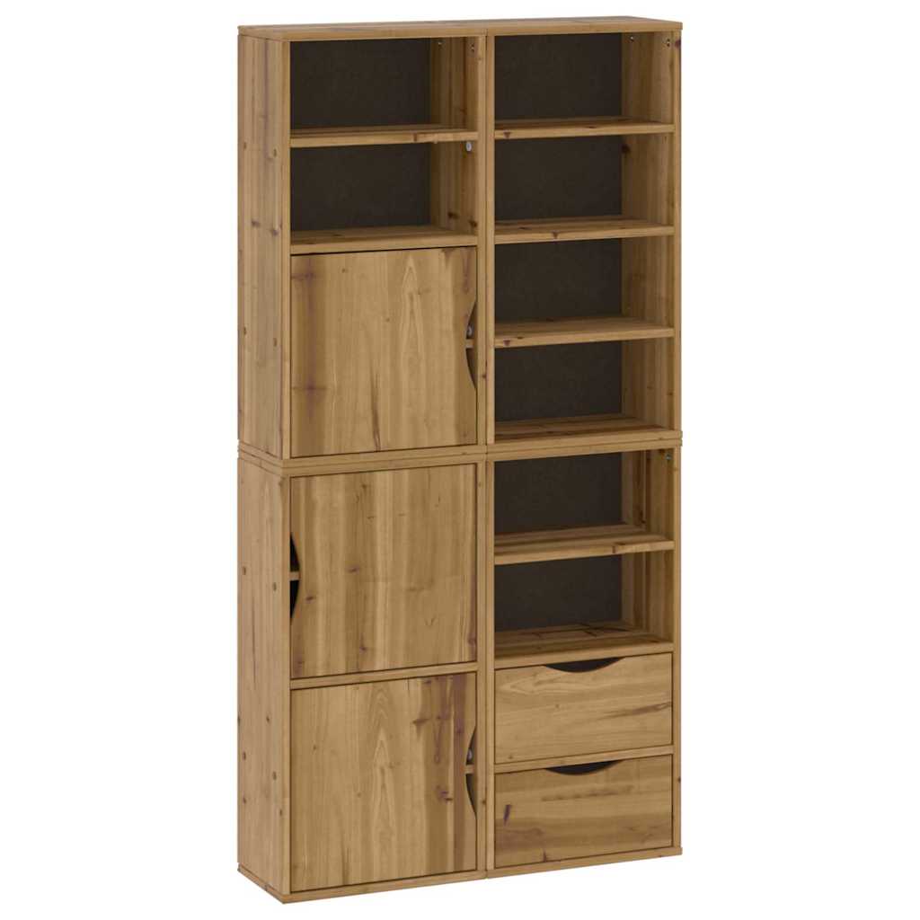 Sideskap 4 Stk Odda 40X24X79 Cm Heltre Furu