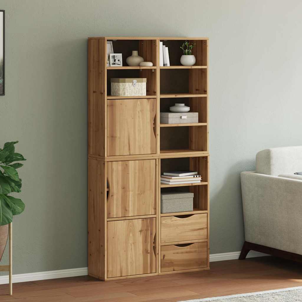 Sideskap 4 Stk Odda 40X24X79 Cm Heltre Furu