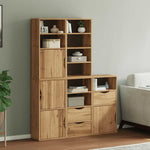 Sideskap 5 Stk Odda 40X24X79 Cm Heltre Furu