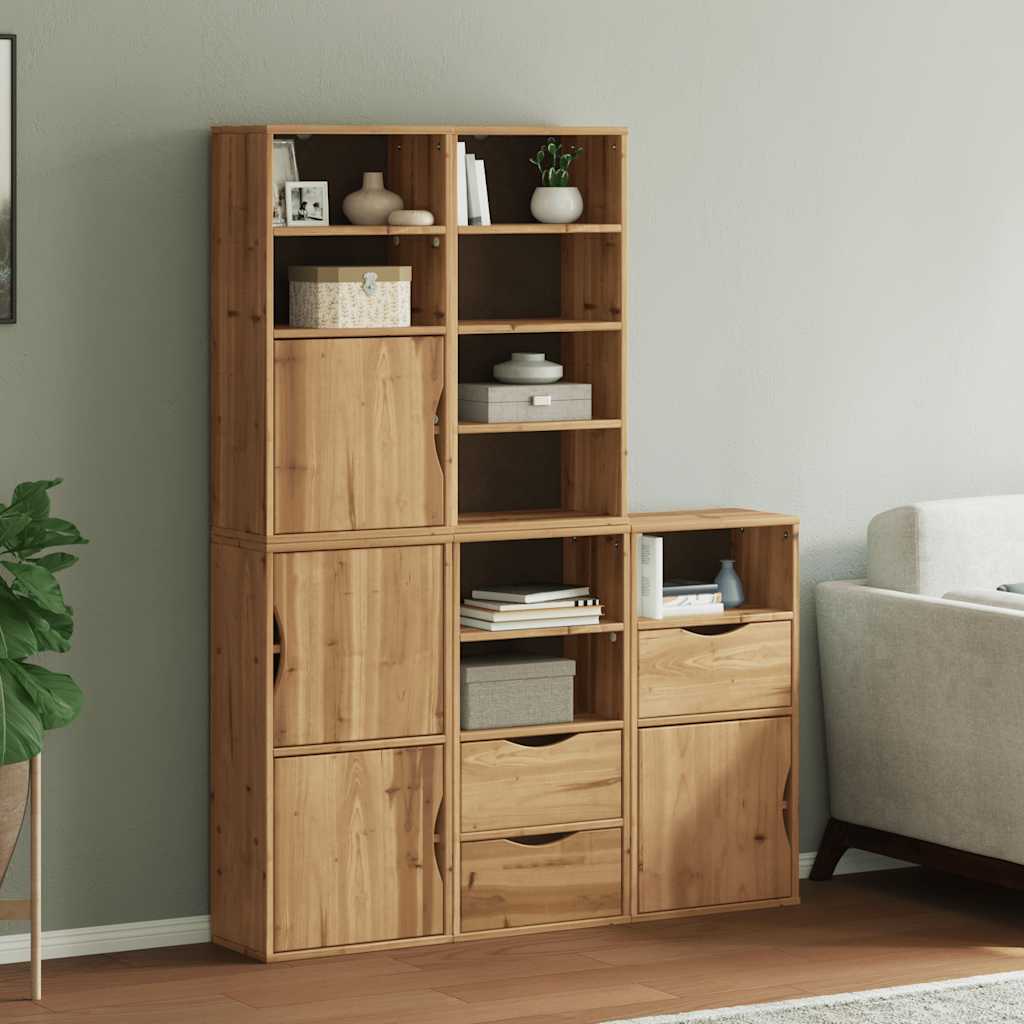 Sideskap 5 Stk Odda 40X24X79 Cm Heltre Furu