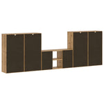 Tv-Enheter Med Oppbevaring 5-Delers Odda Heltre Furu