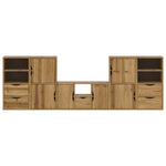 Tv-Enheter Med Oppbevaring 5-Delers Odda Heltre Furu