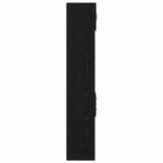 Oppbevaringsskap Med Skuff 2 Pcs Svart Eik 30 X 42,5 X 225 Cm