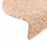 Selvklebende Trappematter 30 Stk Kremhvit 65X21X4 Cm