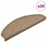 Selvklebende Trappematter 30 Stk Kremhvit 65X21X4 Cm