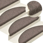 Selvklebende Trappematter 30 Stk Kremhvit 65X21X4 Cm