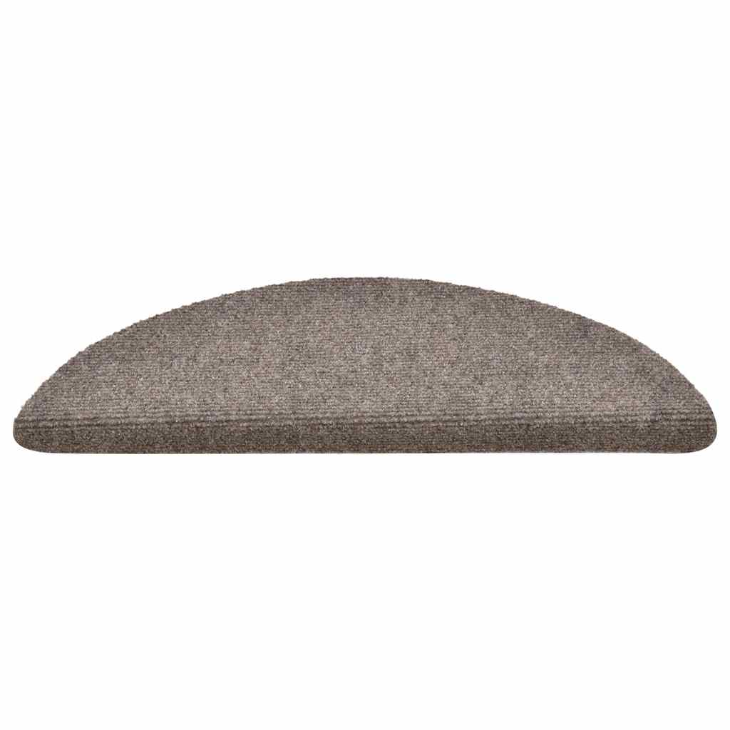 Selvklebende Trappematter 30 Stk Kremhvit 56X17X3 Cm
