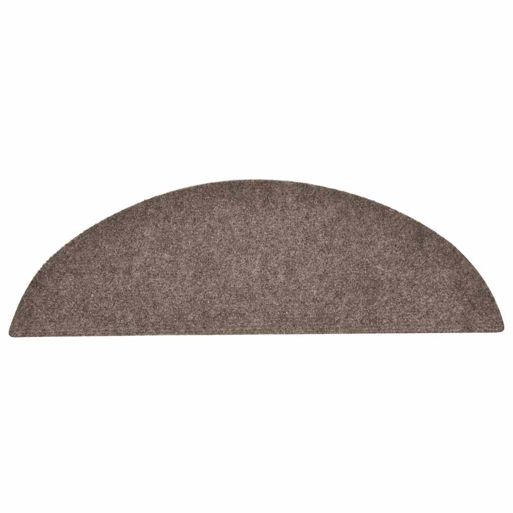 Selvklebende Trappematter 30 Stk Kremhvit 56X17X3 Cm
