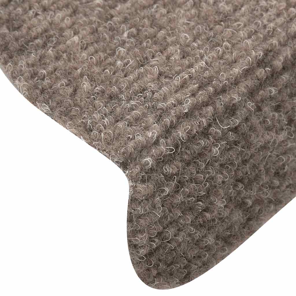 Selvklebende Trappematter 30 Stk Kremhvit 56X17X3 Cm