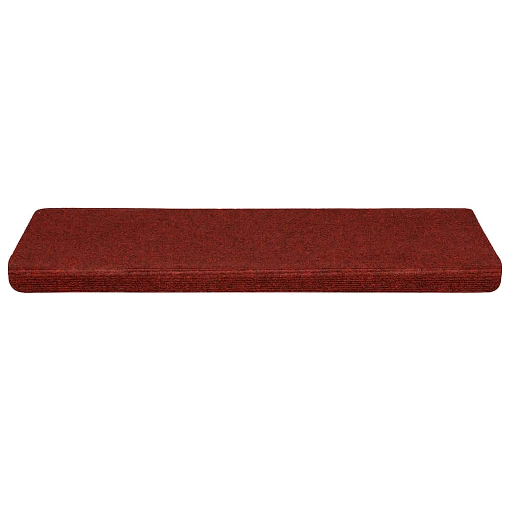 Selvklebende Trappematter 30 Stk Rød 65X21X4 Cm