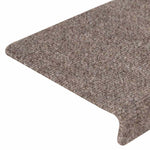 Selvklebende Trappematter 30 Stk Kremhvit 65X21X4 Cm