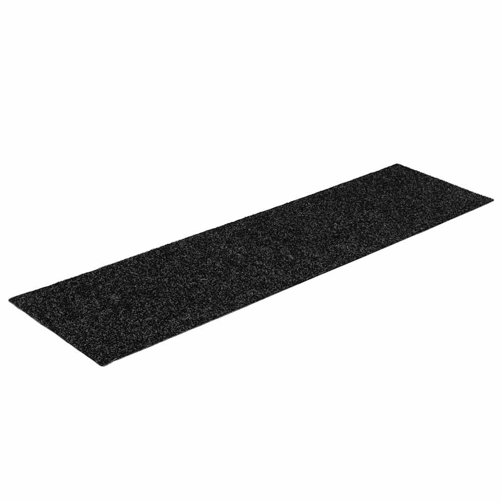 Trappematter Selvklebende 30 Stk Svart 76X20 Cm Rektangulær