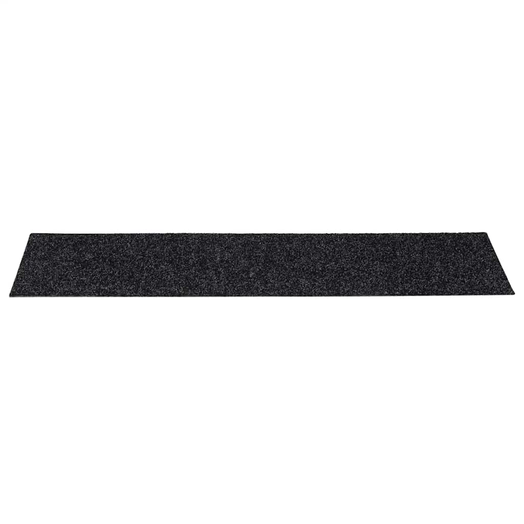 Trappematter Selvklebende 30 Stk Svart 76X20 Cm Rektangulær