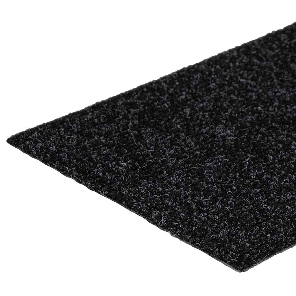 Trappematter Selvklebende 30 Stk Svart 76X20 Cm Rektangulær