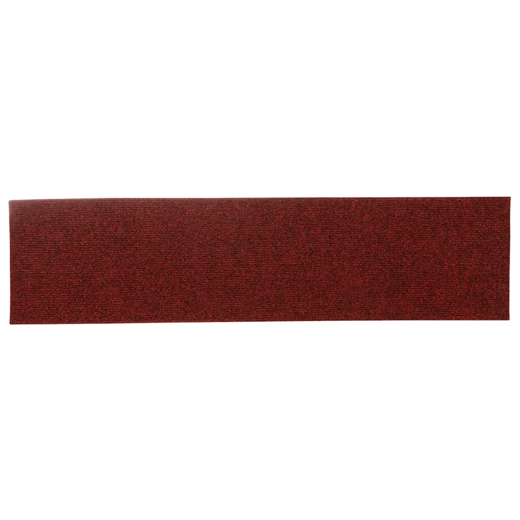 Trappematter Selvklebende 30 Stk Rød 76X20 Cm Rektangulær